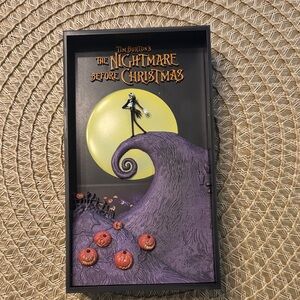 Disney Tim Burton's The Nightmare Before Christmas Plaque